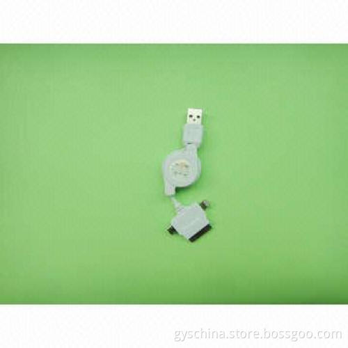 3-in-1 Retractable Data Cables